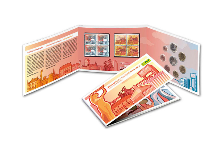 Euro-Coins-Set Luxembourg 2012