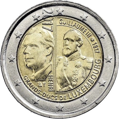 Monnaie 2 € - 2017 - Guillaume III