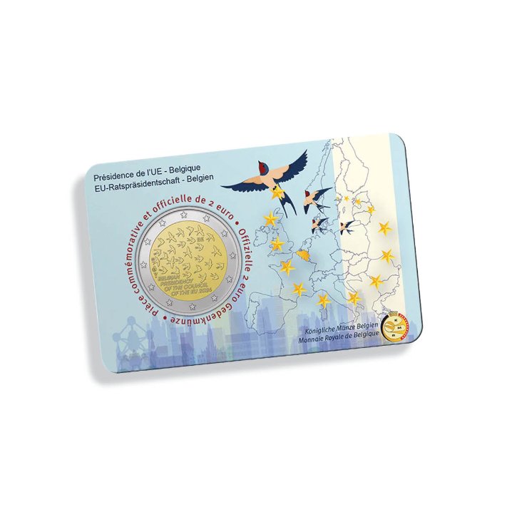 Belgien 2024 - Ratspräsidentsch. - Coincard