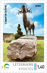 Briefmarke meng.post - BELFRALUX 2024 ARLON