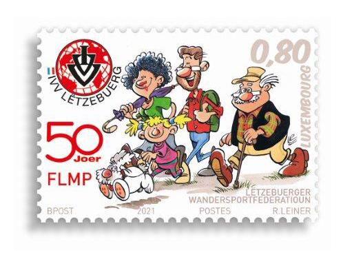 50 years Fédération Luxembourgeoise de Marche Populaire