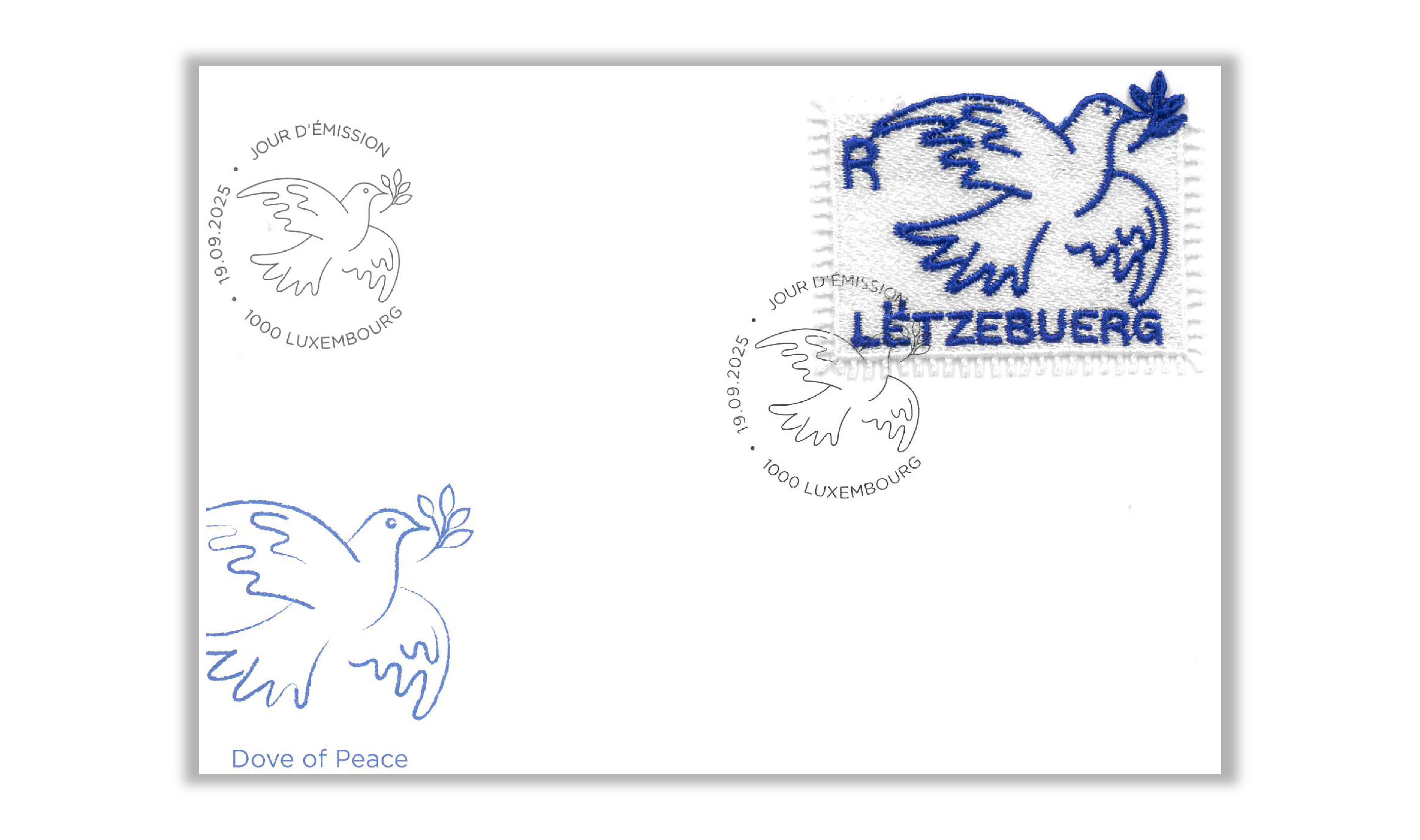 FDC - Dove of peace