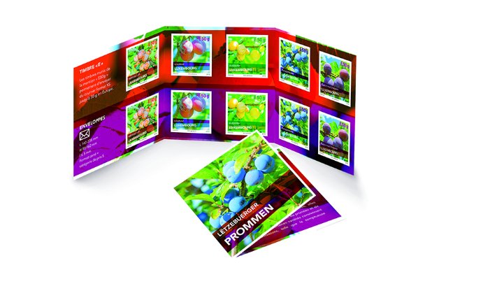 Booklet  plums 2018 [E50g]