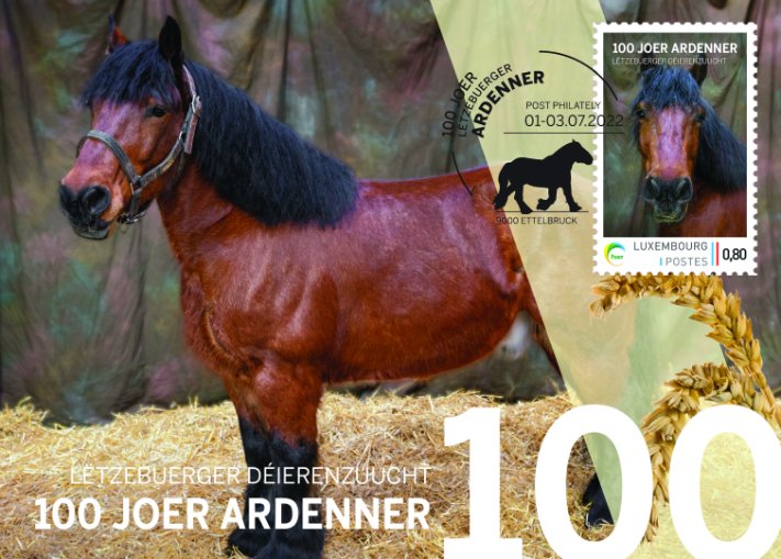 100 Joer Ardenner - Carte