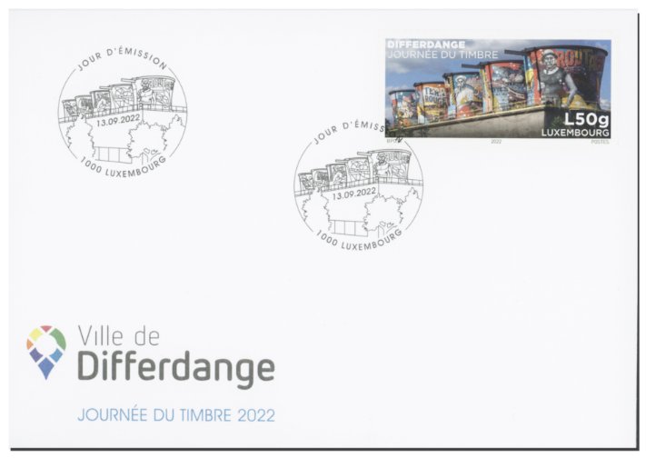 FDC - Journée du timbre 2022