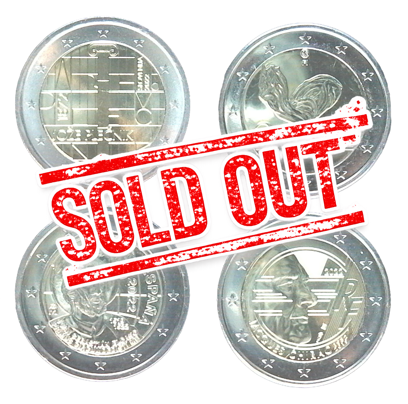 Commemorative coins 2022-1 (FR-FI-SI-ES)