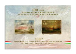 Bloc - 100 ans relations dipl. LU-Hongrie