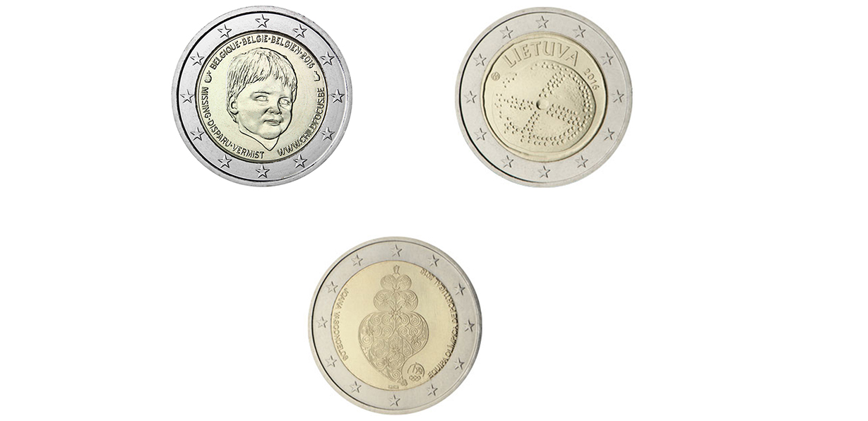 MON.SET COMMEMORATIF 2016-3 (PT-LV-BE2)