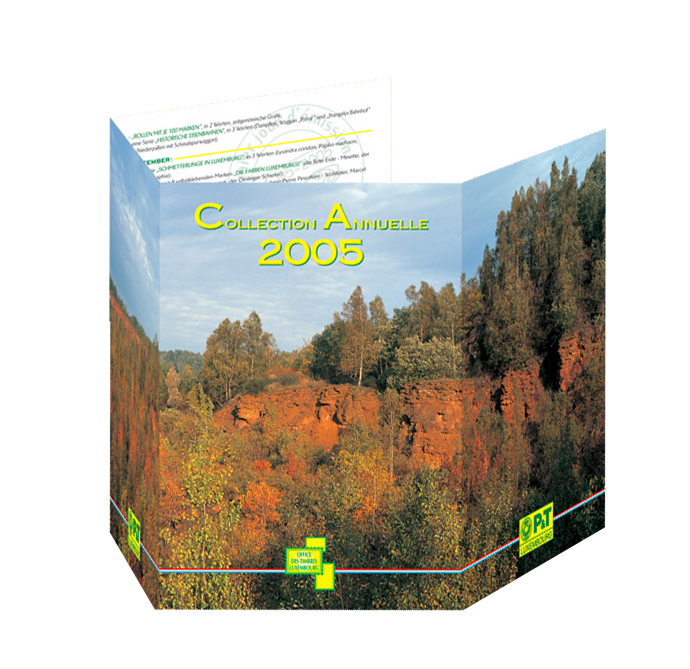 Annual stamp collection 2005