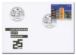 FDC -25 Jahre Lëtzebuerg City Museum