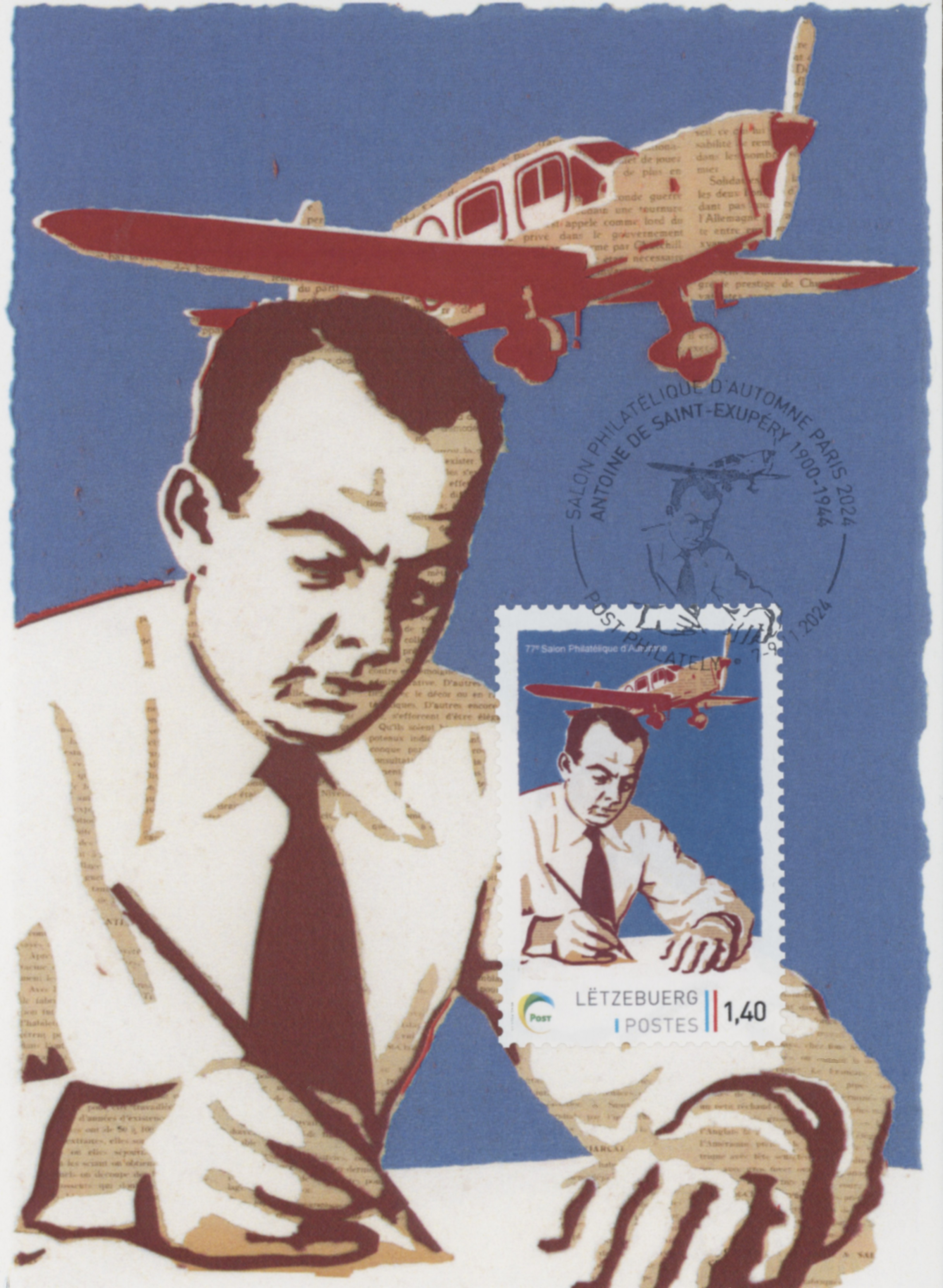 Paris 2024 - Exupery - Card