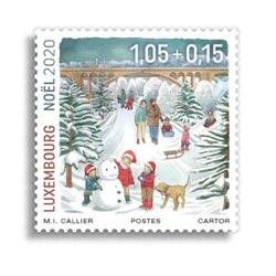 Noel 2020 - Paysage neigeux