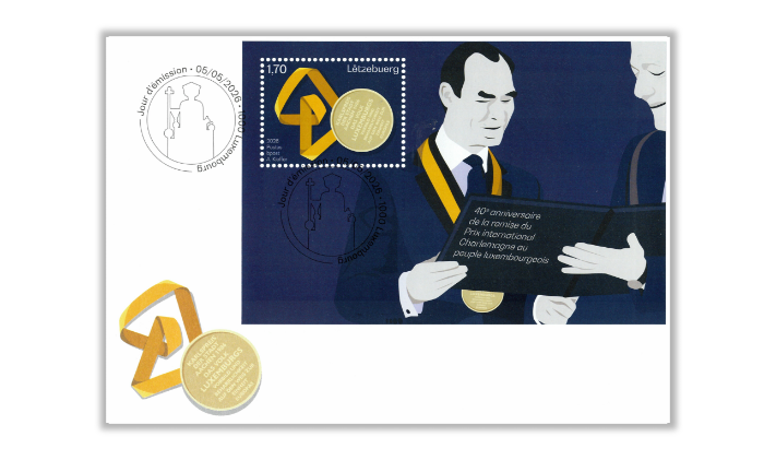 FDC - Bloc 40 ans prix Charlemagne