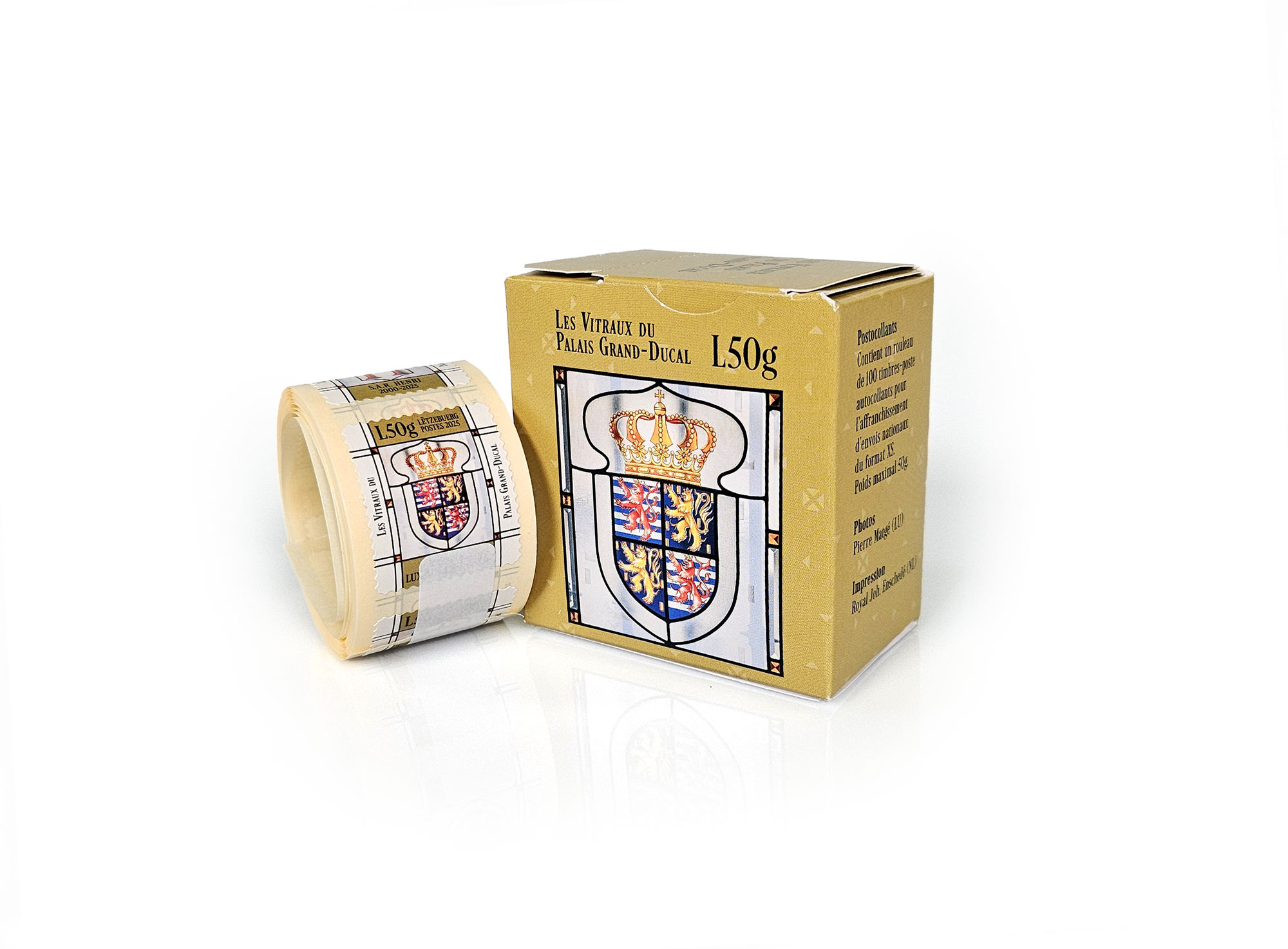 Box 100 x Tarif Luxembourg self-adhesive [L50g]