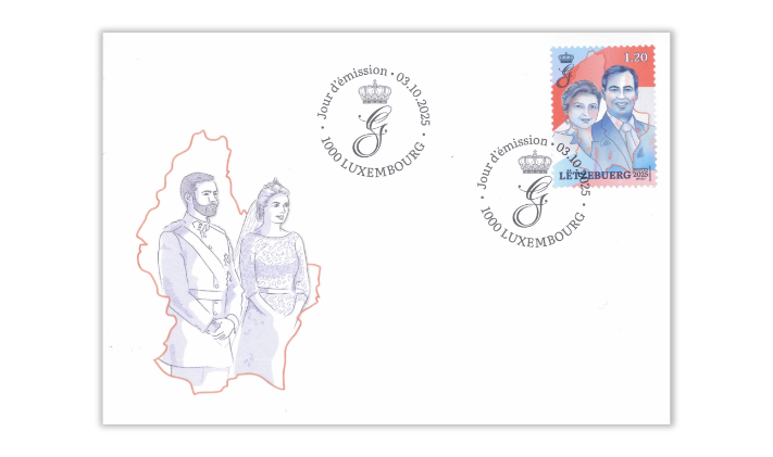 FDC - Grand Ducal couple