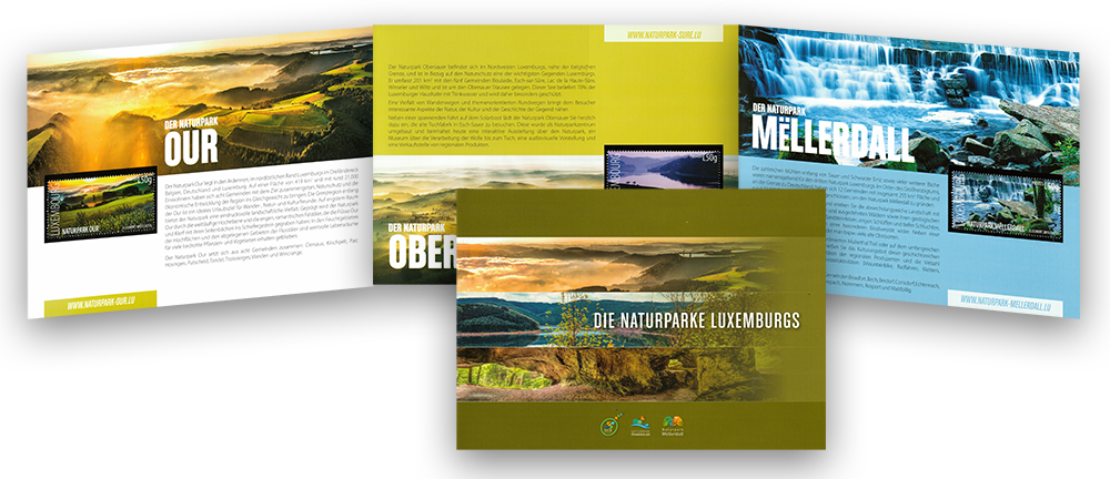 Set allemand « Les trois parcs naturels du Luxembourg »