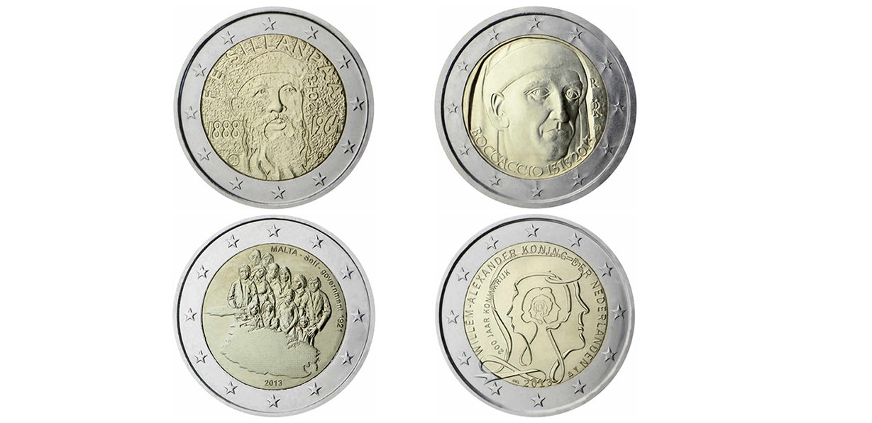 Set commemoratif 2013-4 (FI-IT-MT-NL)