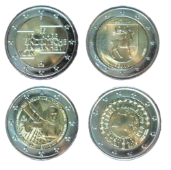 Set commemoratif 2025-3 (LV-PT2-GR-DE2)