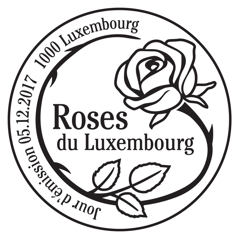 Autocollant Roses du Luxembourg