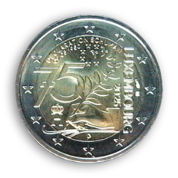 Monnaie 2 € - 2025-2 - 75 ans de la declaration Schuman