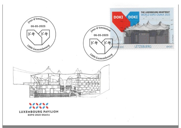 FDC - World exposition in Osaka