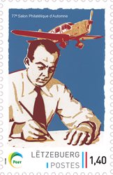 Briefmarke meng.post - Paris 2024 - Exupery