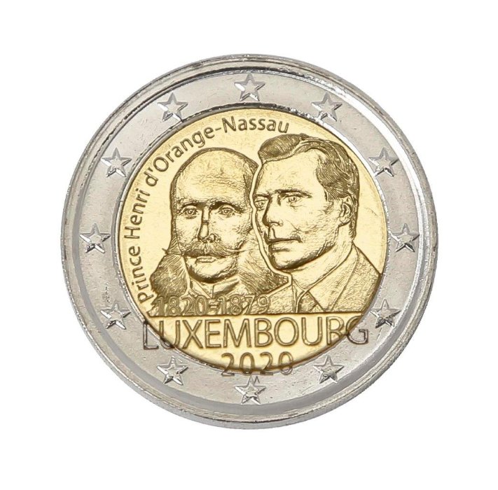 2€ Münze - 2020 - 200 Jahre Prinz Henri O-N
