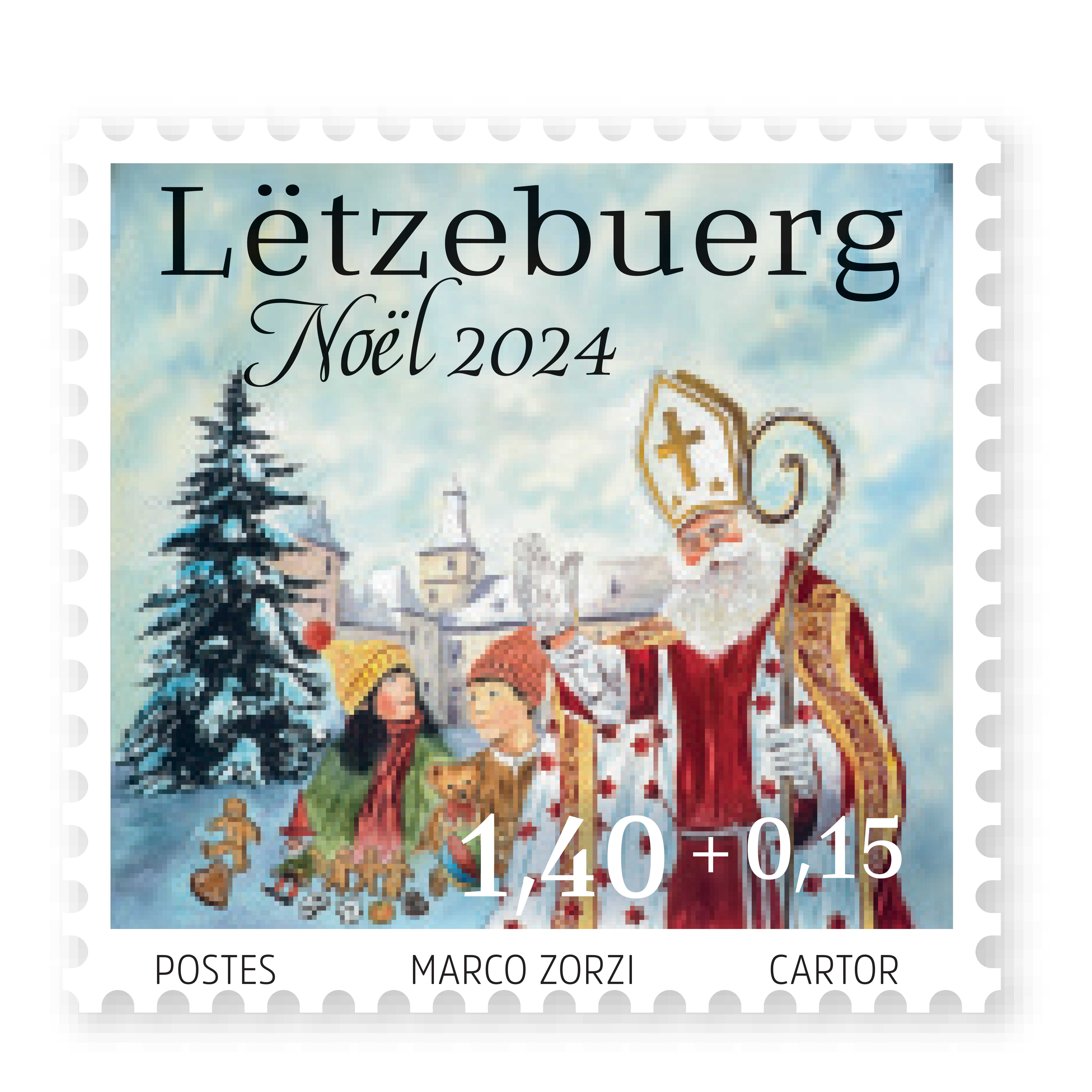 Weihnachten 2024 - „American St. Nick“ mit Kindern