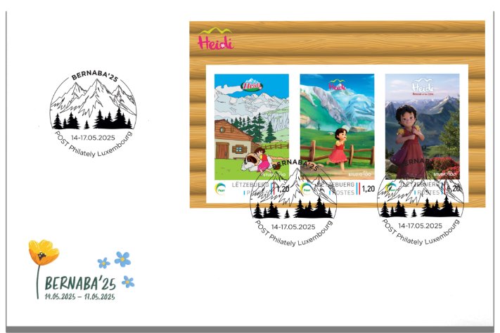 Bernaba 2025 - Heidi - Souvenir envelope