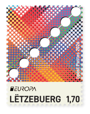 70 ans timbres EUROPA - Visuel commun