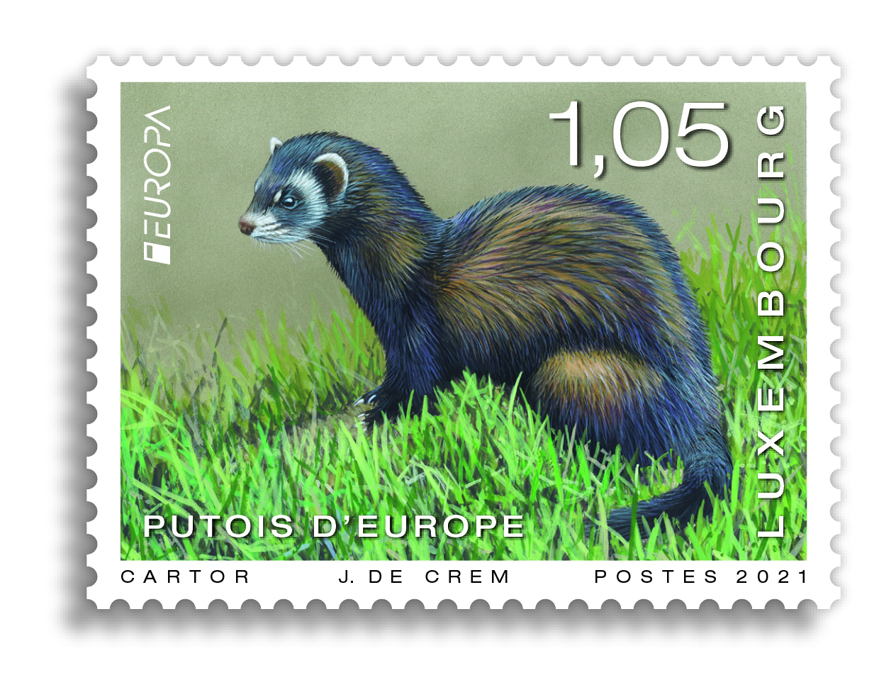 Europa 2021(1,05 Eur)